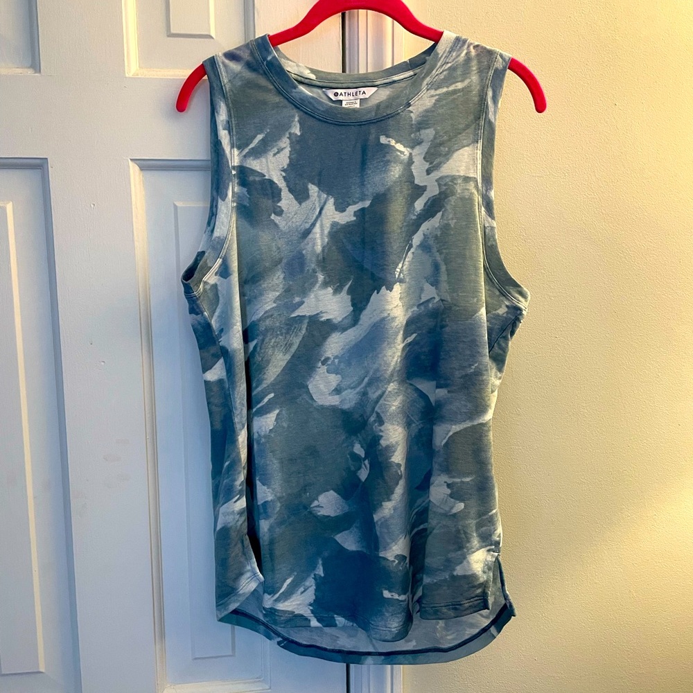 Athleta Blue Cloud Tank